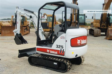 bobcat 325 mini excavator attachments|bobcat 325 excavator specs.